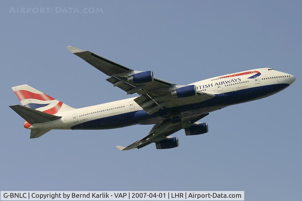 G-BNLC, 1989 Boeing 747-436 C/N 23910, British Airways Boeing 747