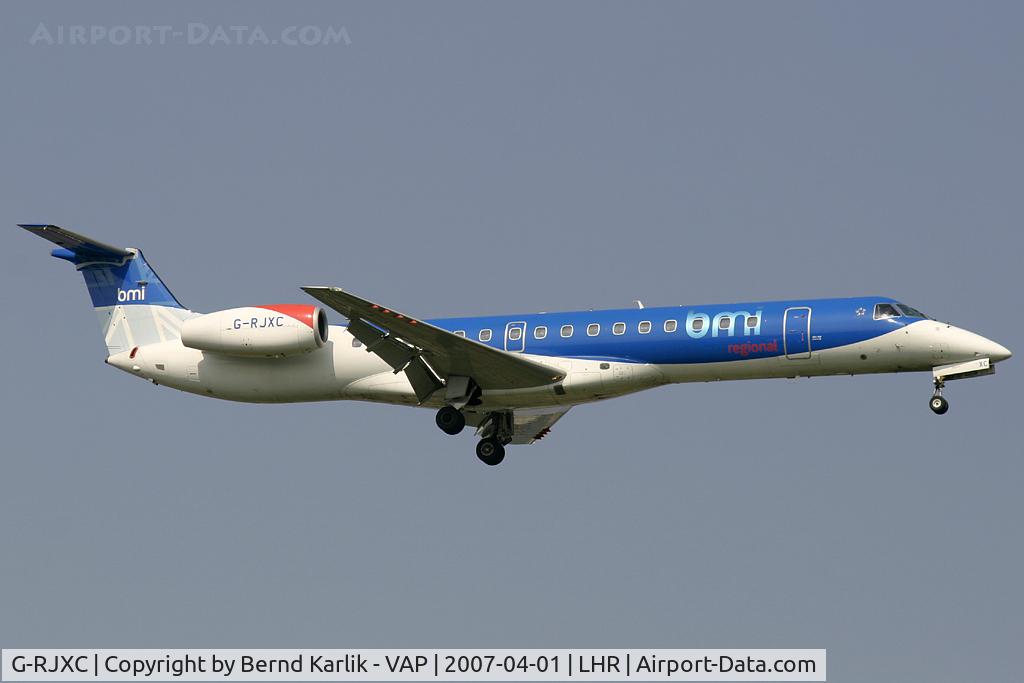 G-RJXC, 1999 Embraer EMB-145EP (ERJ-145EP) C/N 145153, BMI Embraer ERJ 145
