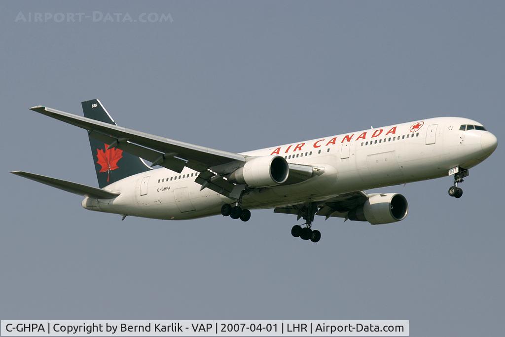 C-GHPA, 1991 Boeing 767-3Y0/ER C/N 25000, Air Cana Boeing 767