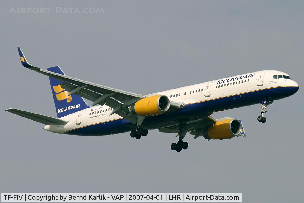 TF-FIV, 2001 Boeing 757-208 C/N 30424, Icelandair Boeing 757WL