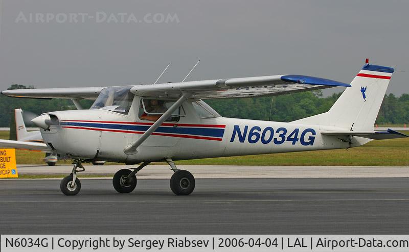 N6034G, 1969 Cessna 150K C/N 15071534, Sun-n-fun 2006