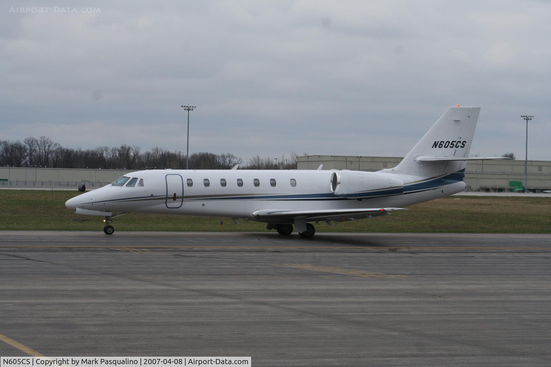 N605CS, 2006 Cessna 680 Citation Sovereign C/N 680-0001, Cessna 680