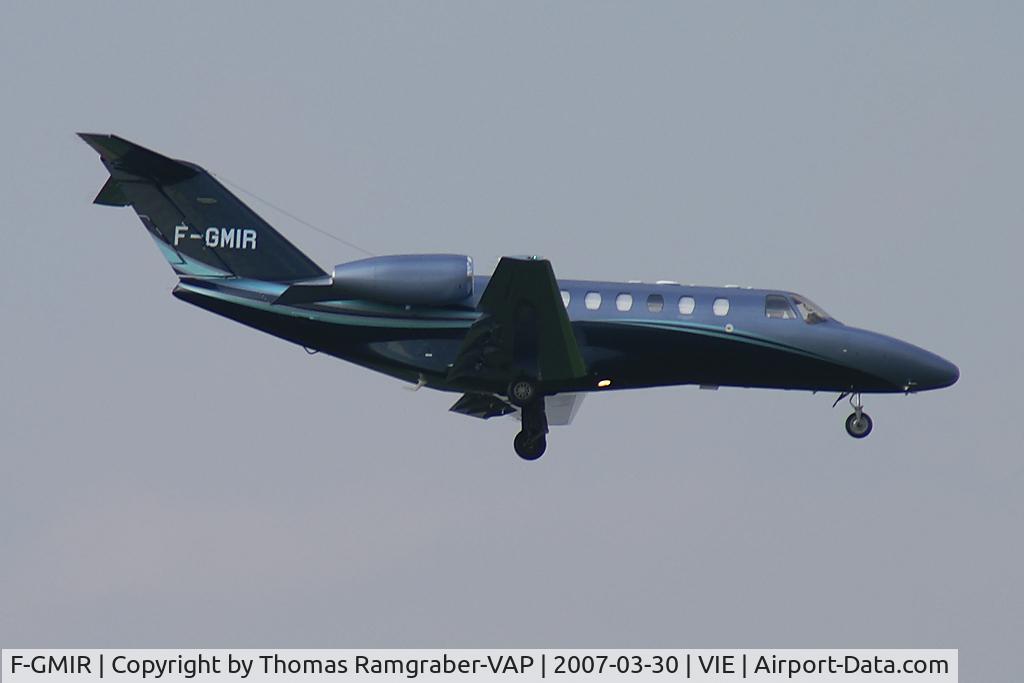 F-GMIR, Cessna 525A CitationJet CJ2+ C/N 525A-0322, Motorsport SA Cessna 525 Citationjet 2