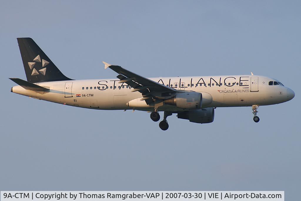 9A-CTM, 1997 Airbus A320-212 C/N 0671, Croatia Airlines Airbus A320
