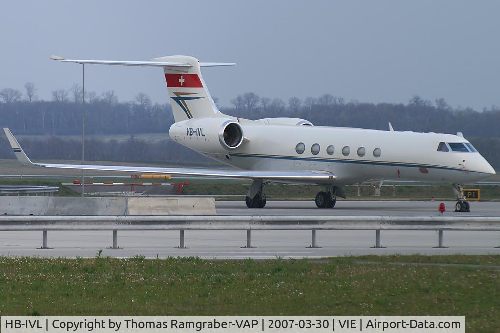 HB-IVL, Gulfstream Aerospace 5 C/N 513, Jet Aviation Gulfstream 4