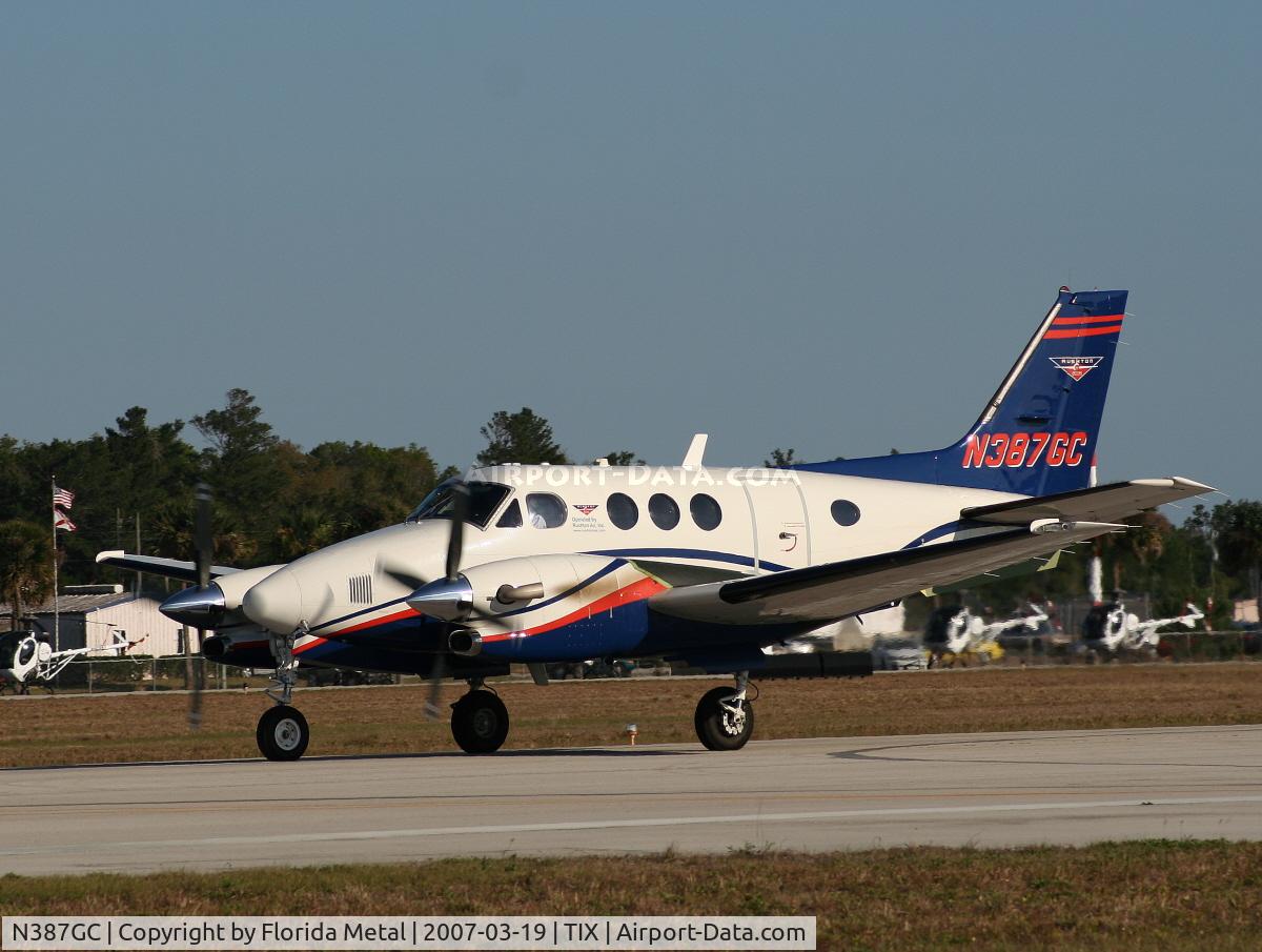 N387GC, 2001 Raytheon Aircraft Company C90A C/N LJ-1655, C90