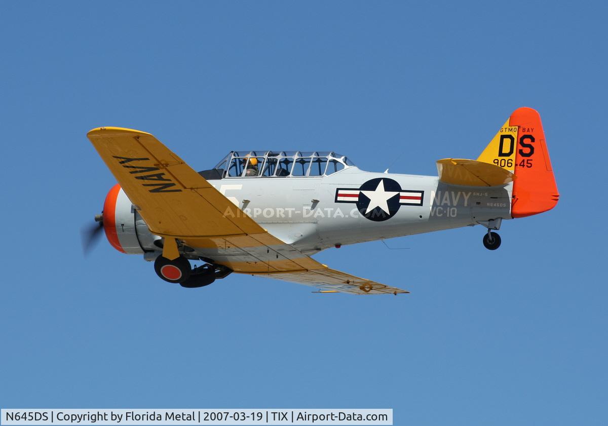 N645DS, 1944 North American SNJ-5 Texan Texan C/N 88-17678, SNJ-5