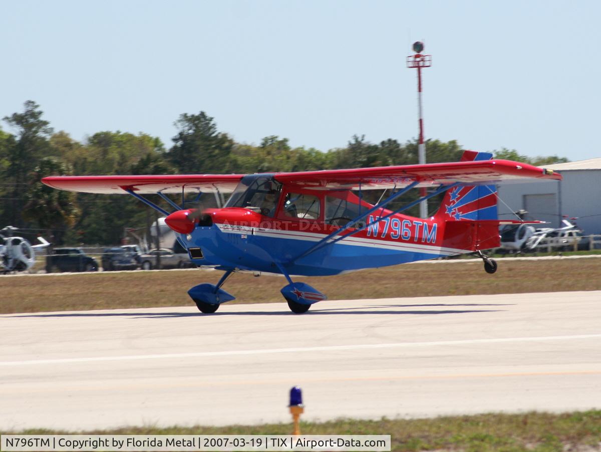 N796TM, 1996 American Champion 8KCAB Super Decathlon C/N 779-96, 8KCAB