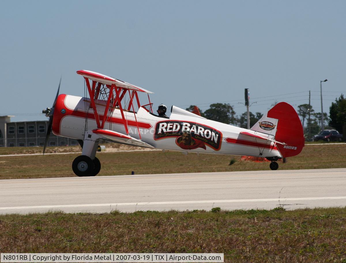 N801RB, 1943 Boeing A75N1 (PT17) C/N 75-4688, A75