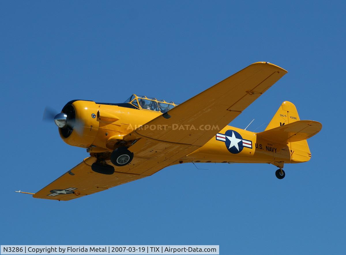 N3286, 1944 North American SNJ-5 Texan Texan C/N 88-15356, SNJ-5