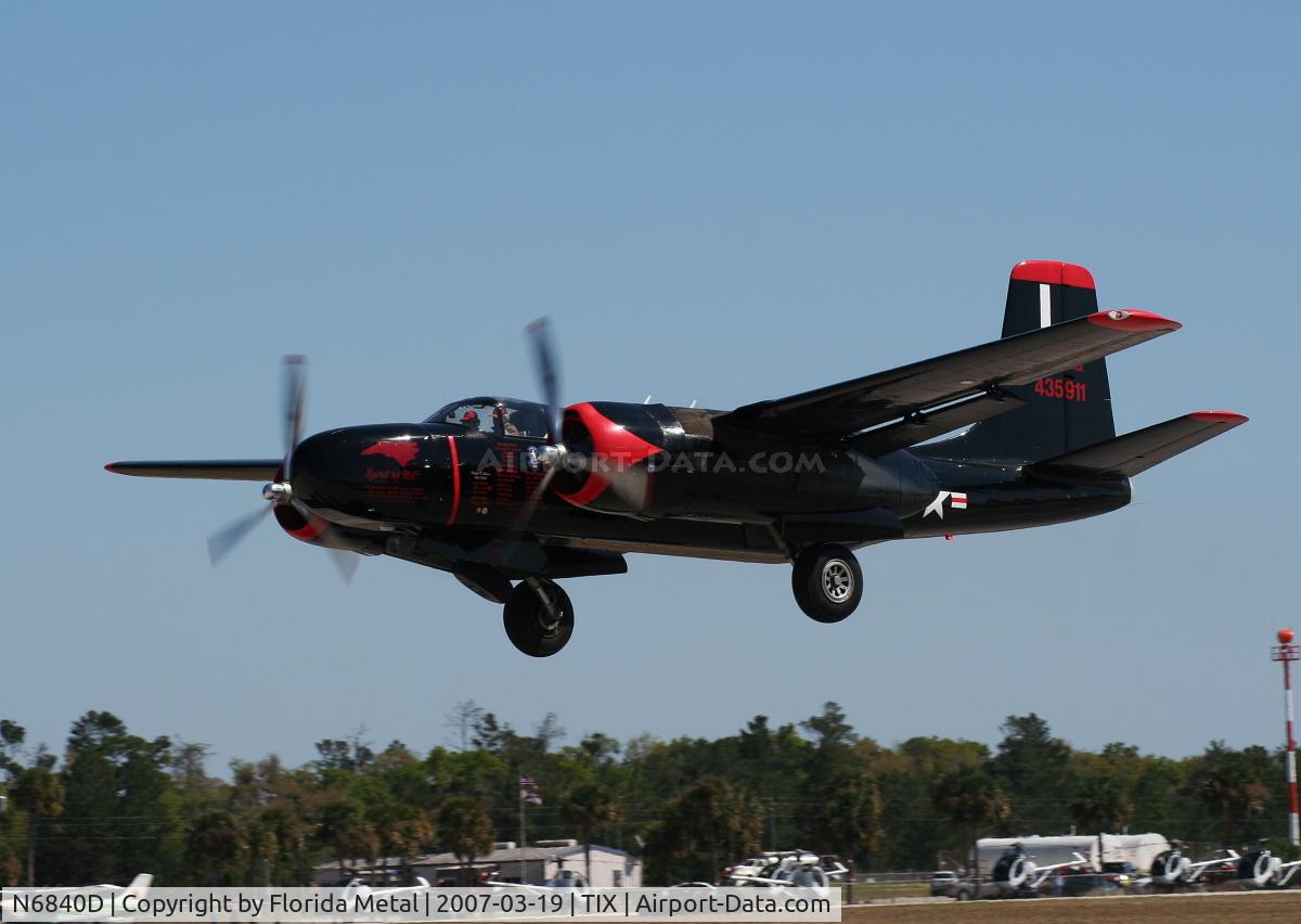 N6840D, 1945 Douglas A-26C Invader C/N 29190, A-26