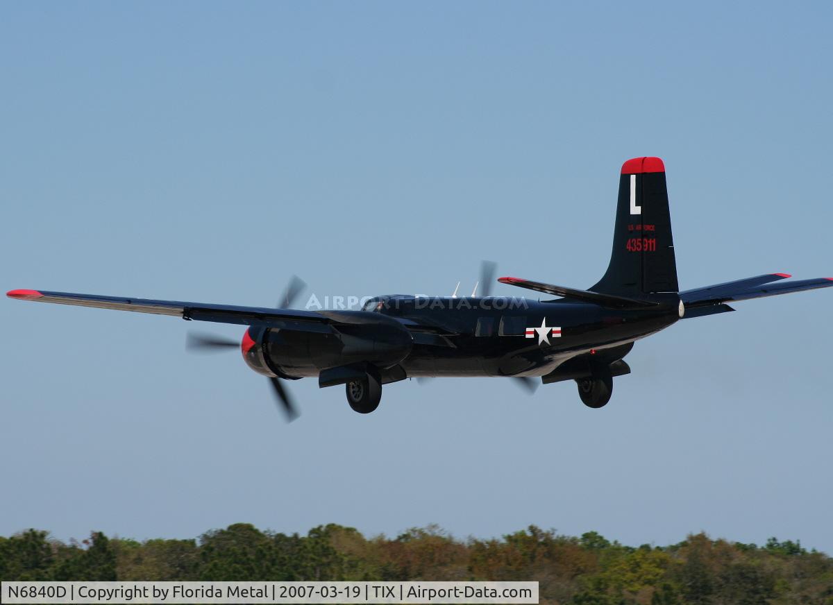 N6840D, 1945 Douglas A-26C Invader C/N 29190, A-26