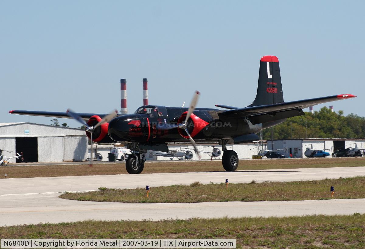 N6840D, 1945 Douglas A-26C Invader C/N 29190, A-26