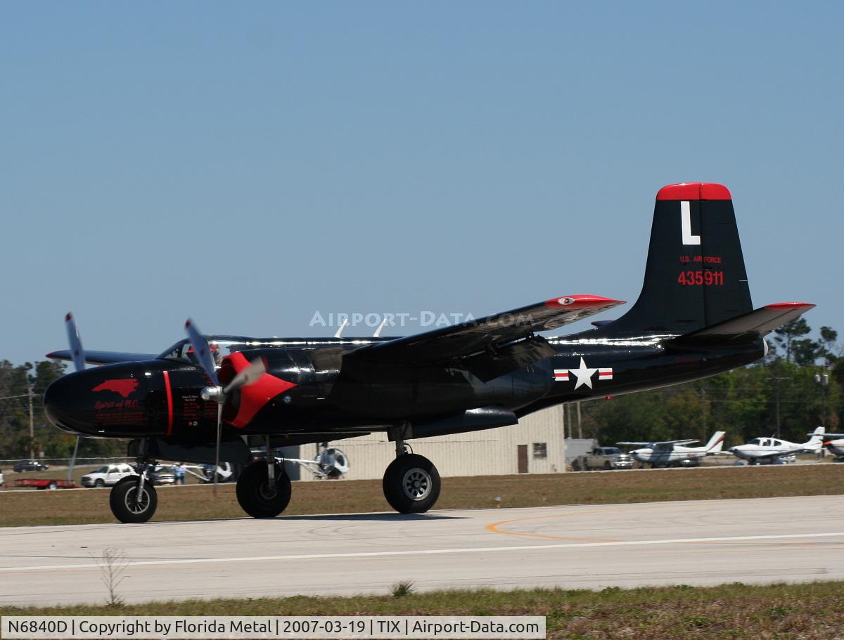 N6840D, 1945 Douglas A-26C Invader C/N 29190, A-26