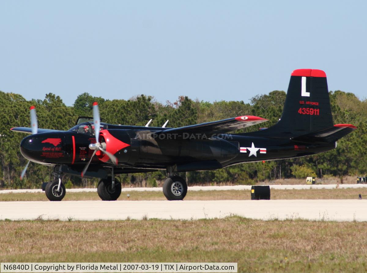 N6840D, 1945 Douglas A-26C Invader C/N 29190, A-26