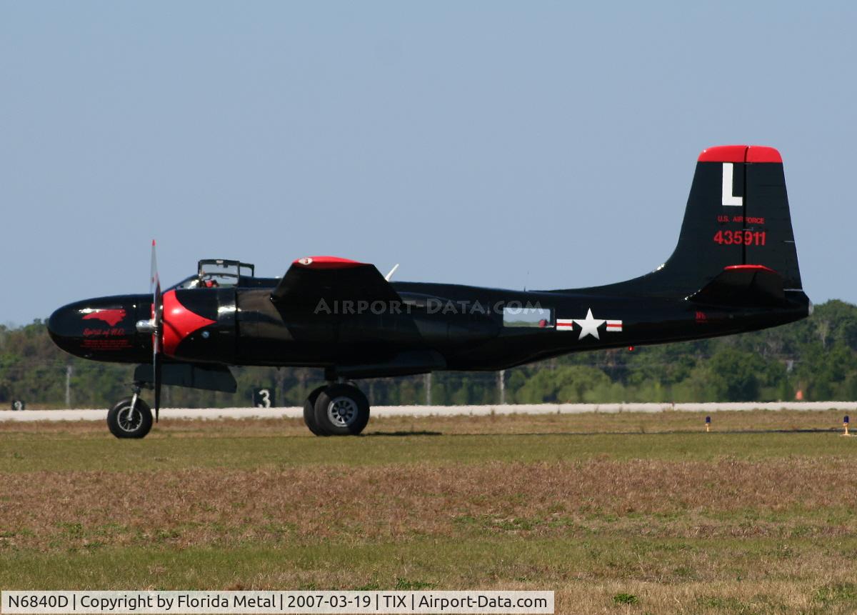 N6840D, 1945 Douglas A-26C Invader C/N 29190, A-26
