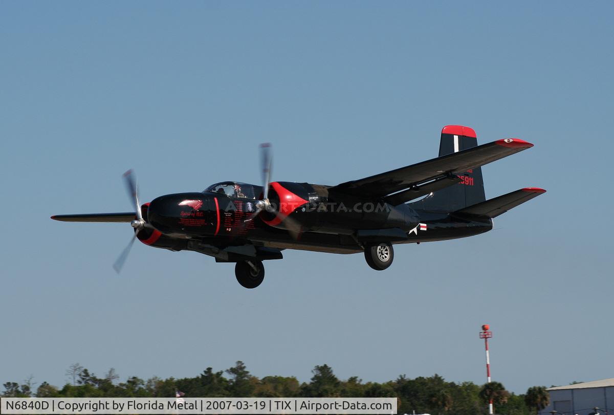 N6840D, 1945 Douglas A-26C Invader C/N 29190, A-26