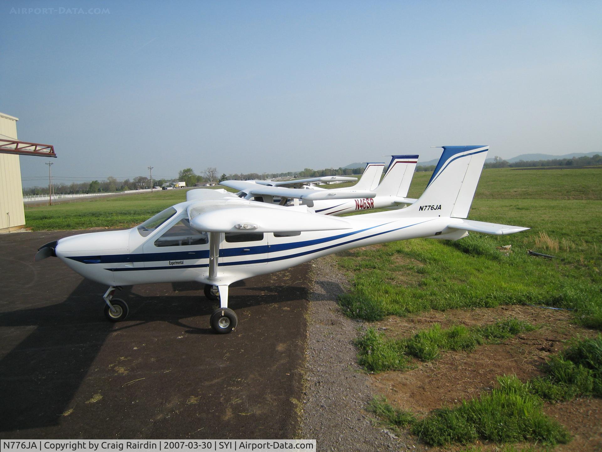 N776JA, 2006 Jabiru J400 C/N 76, In front of the Jabiru USA factory