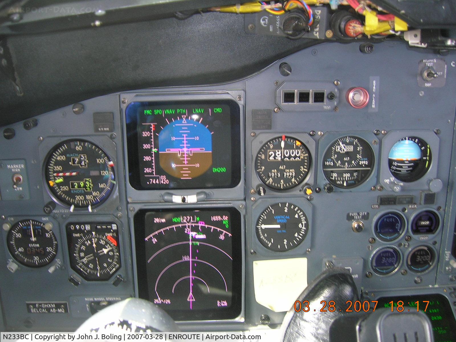 N233BC, 1990 Boeing 737-53A C/N 24788, Enroute at FL280