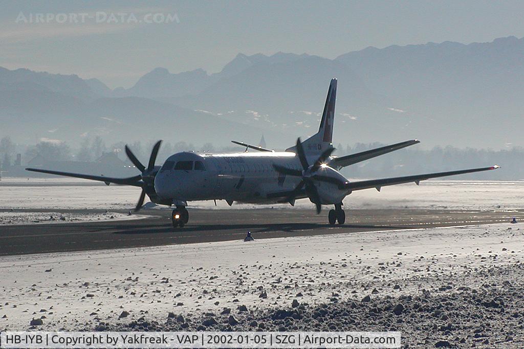 HB-IYB, 1998 Saab 2000 C/N 2000-057, Crossair Saab 2000