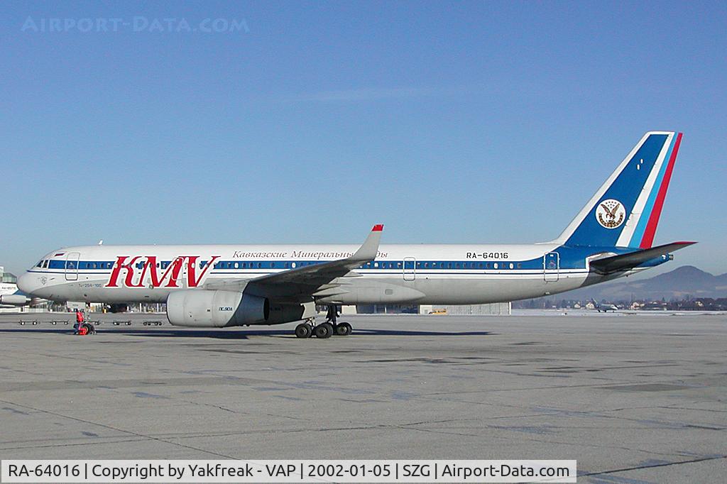 RA-64016, 1995 Tupolev Tu-204-100 C/N 1450742364016, KMV Tupolev 204