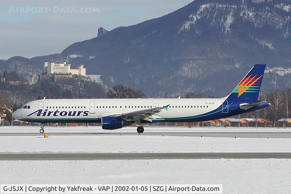 G-JSJX, 1997 Airbus A321-211 C/N 808, Airtours Airbus 321