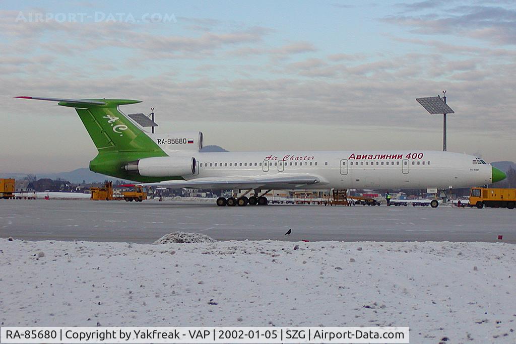 RA-85680, 1990 Tupolev Tu-154M C/N 90A843, Airlines 400 Tupolev 154
