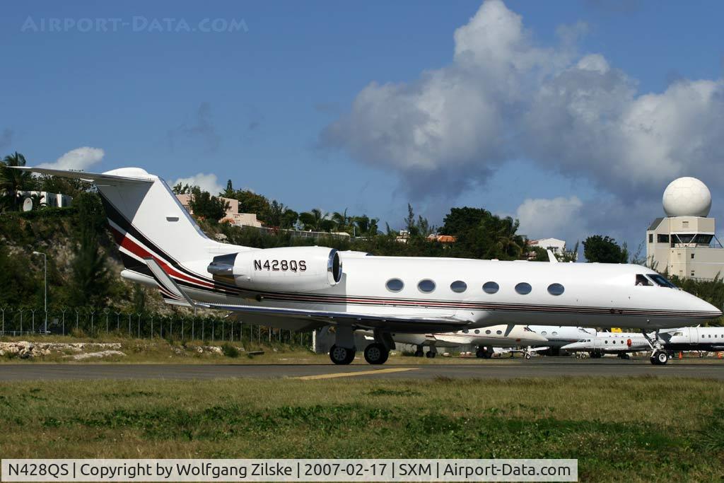 N428QS, 1998 Gulfstream Aerospace G-IV C/N 1328, visitor