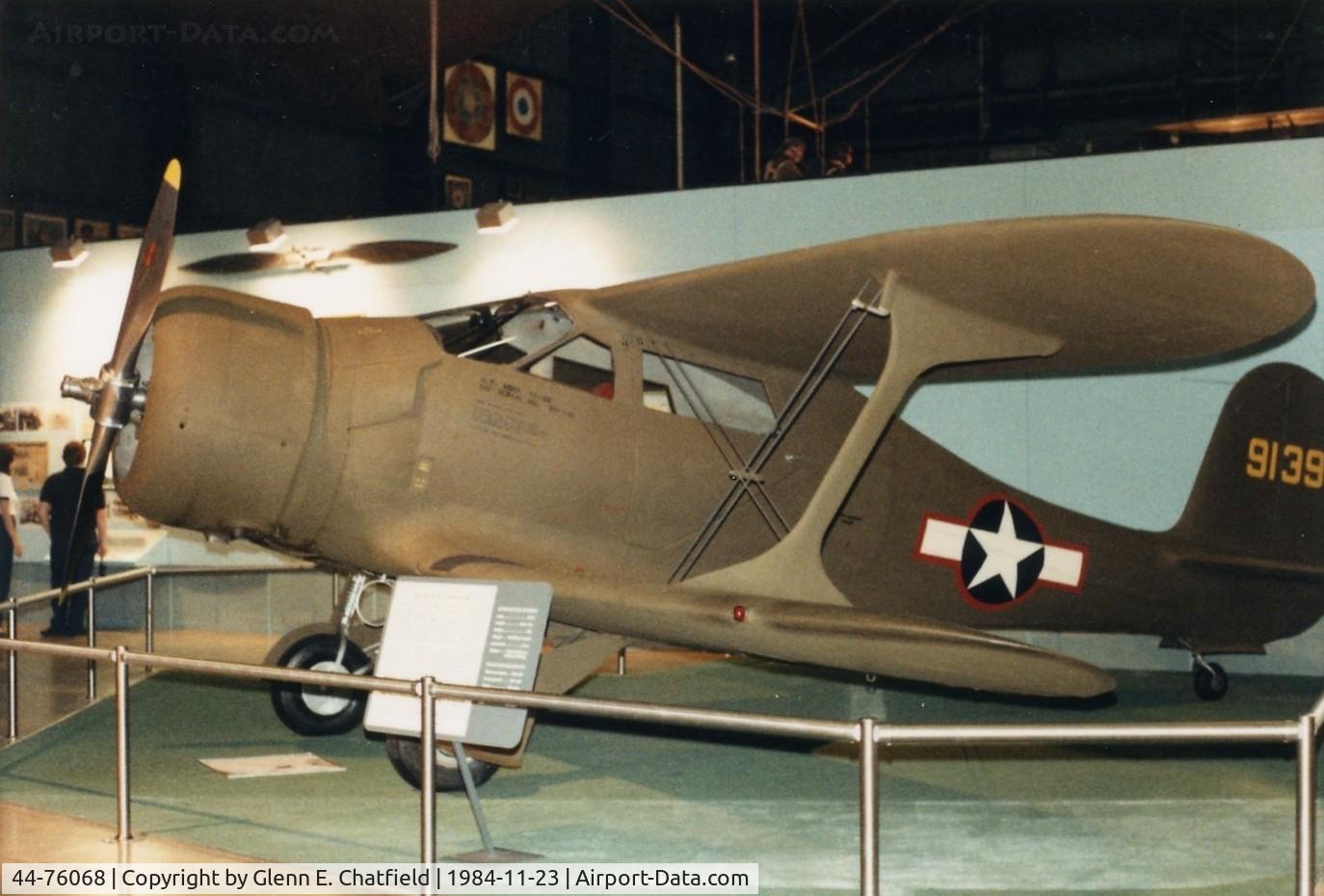 44-76068, 1944 Beech UC-43 Traveler C/N 6913, Beech UC-43 at the National Museum of the U.S. Air Force