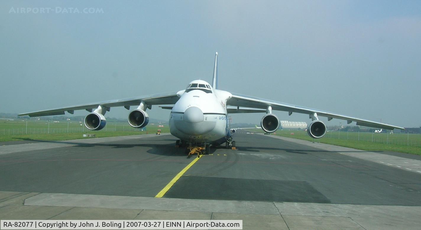 RA-82077, 1995 Antonov An-124-100 Ruslan C/N 9773054459151/0709, AN-124-100 at Shannon Ireland