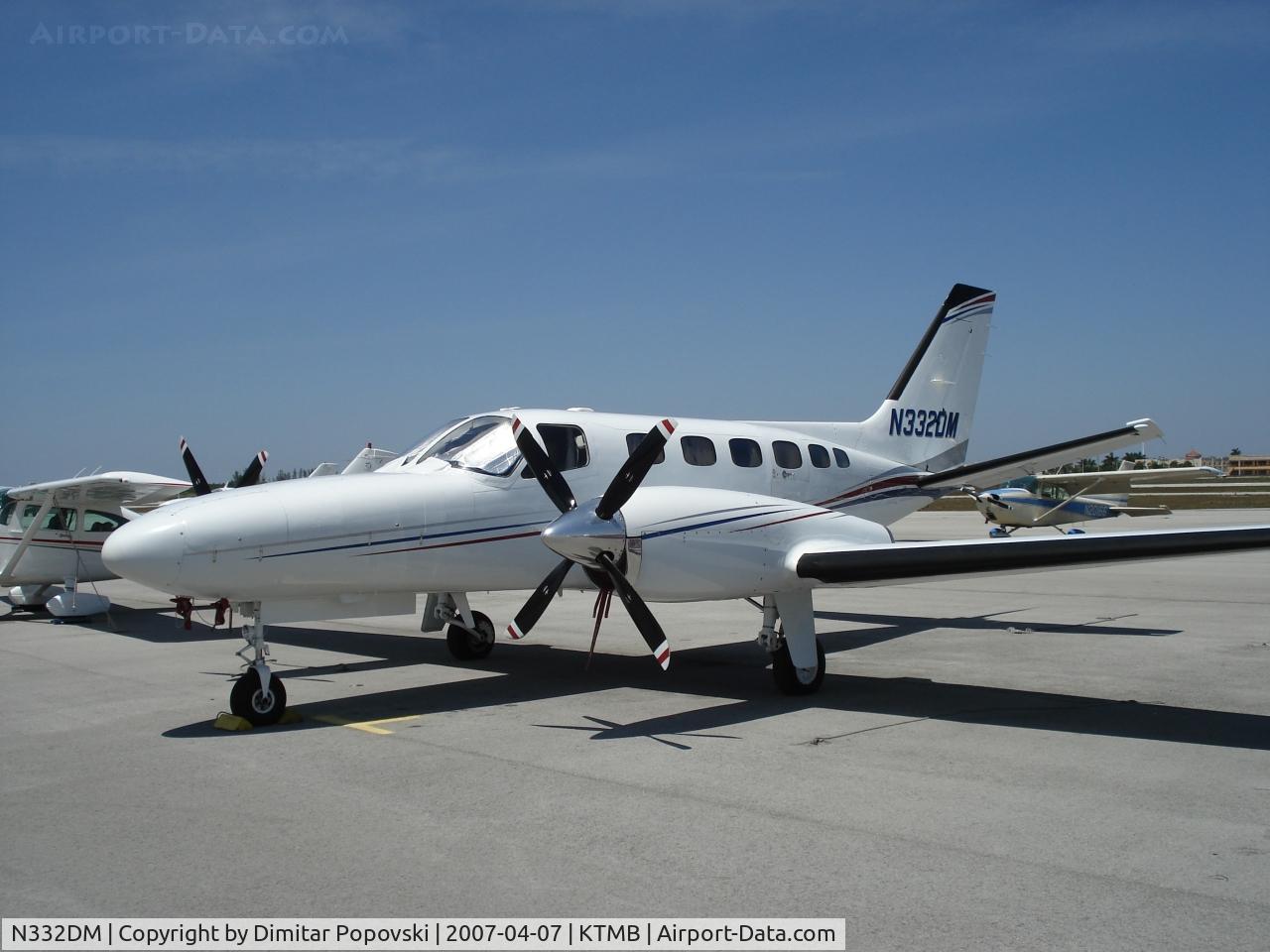 N332DM, 1980 Cessna 441 Conquest II C/N 441-0167, Tamiami Airport