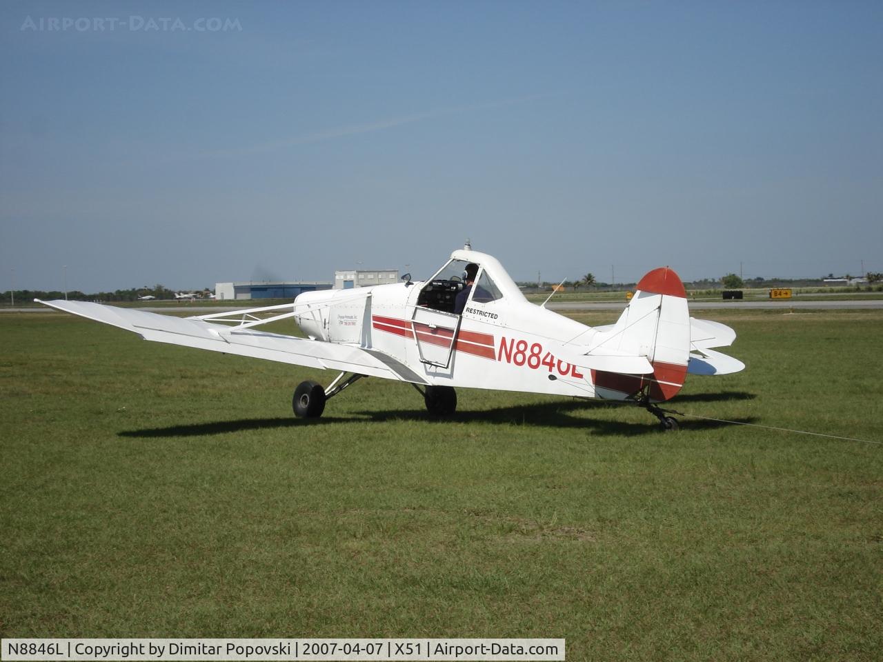 N8846L, 1971 Piper PA-25-235 C/N 25-5357, On towing duty at Homestead General.