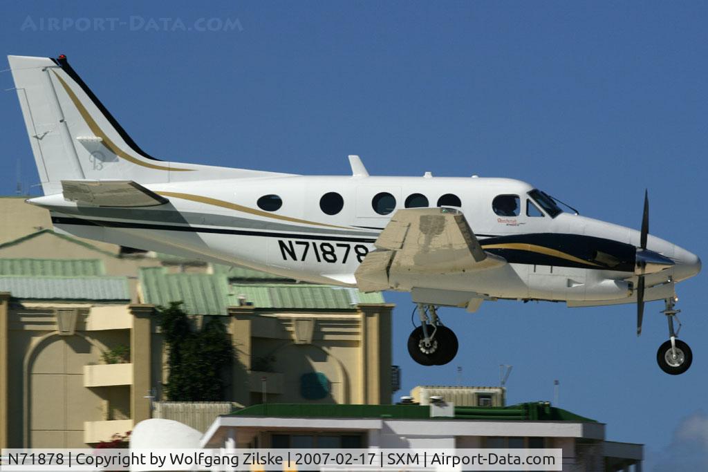 N71878, Raytheon C90GT King Air C/N LJ-1778, visitor