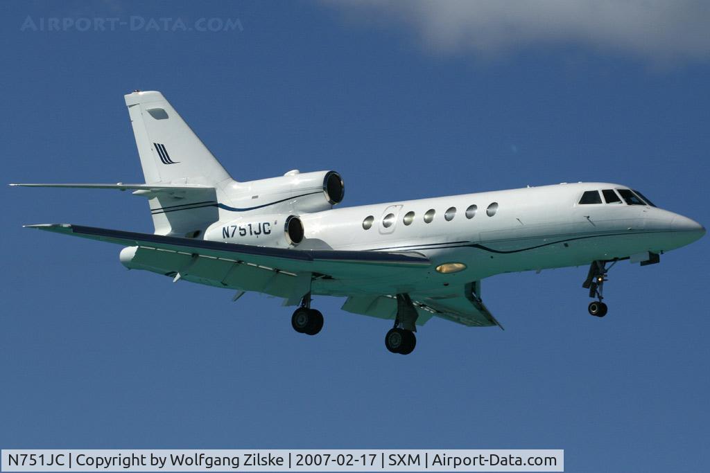 N751JC, Dassault-Breguet Falcon 50 C/N 129, visitor