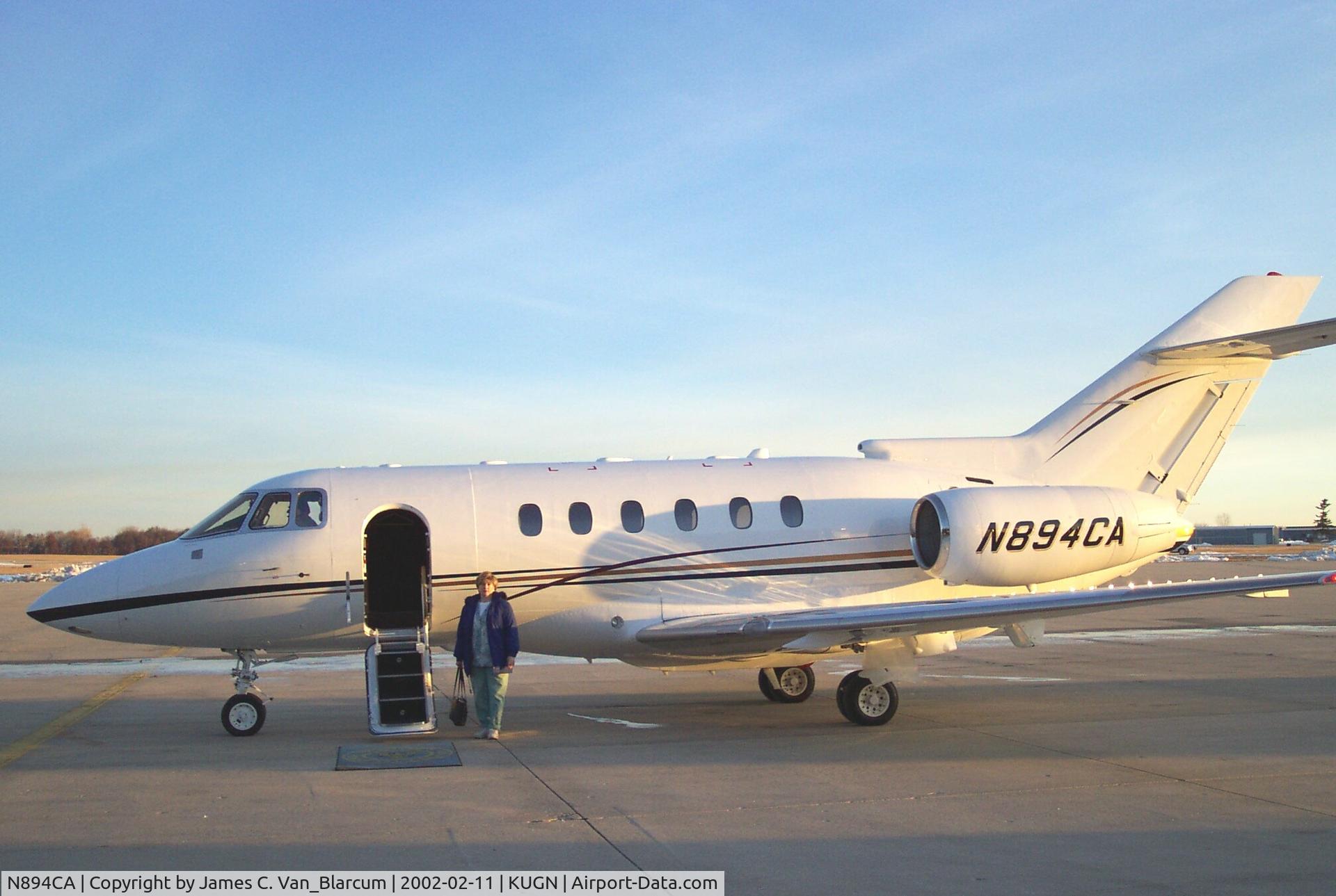 N894CA, 1998 Raytheon Hawker 800XP C/N 258366, Morning Flight