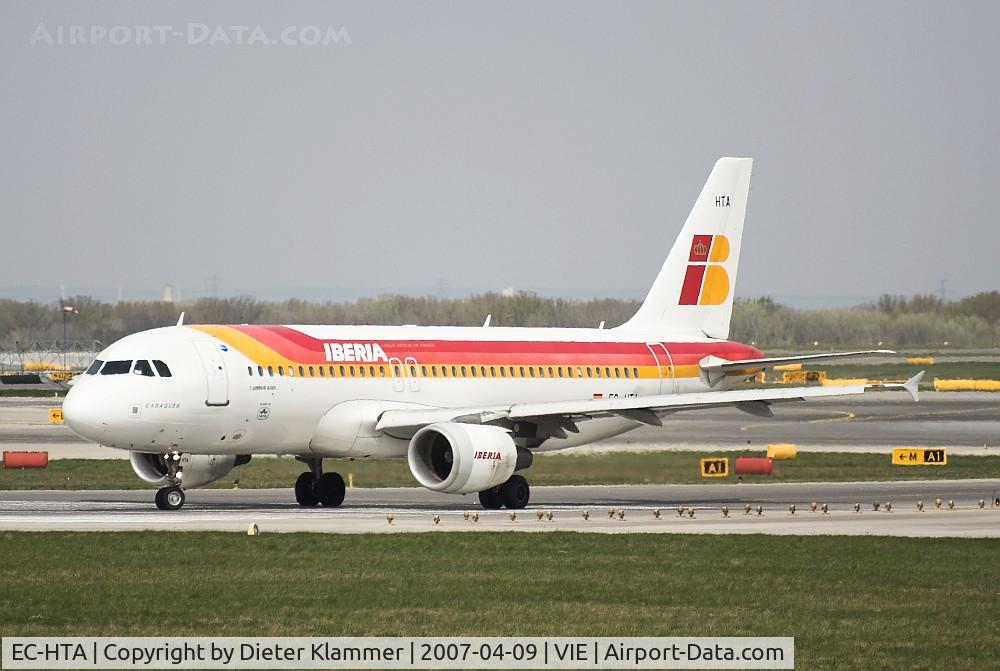 EC-HTA, 2001 Airbus A320-214 C/N 1516, Iberia A320-214