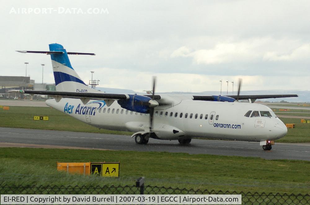 EI-RED, 1993 ATR 72-202 C/N 373, Aer Arann - taxiing