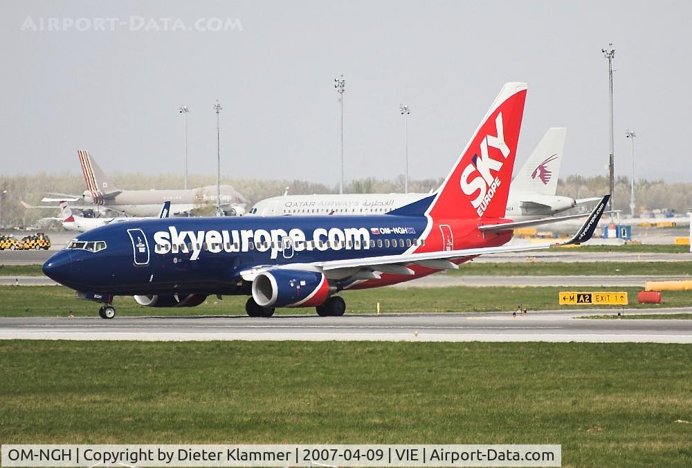 OM-NGH, 2007 Boeing 737-76N C/N 34754, SkyEurope  B737-76N