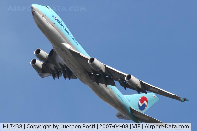 HL7438, 2003 Boeing 747-4B5ERF C/N 33515, Boeing 747-4B5