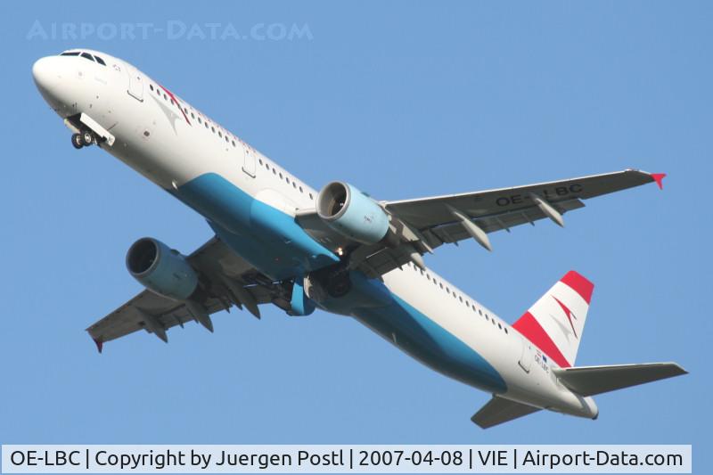 OE-LBC, 1996 Airbus A321-111 C/N 581, Airbus A321-211