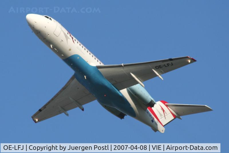OE-LFJ, 1995 Fokker 70 (F-28-0070) C/N 11532, Fokker F-70