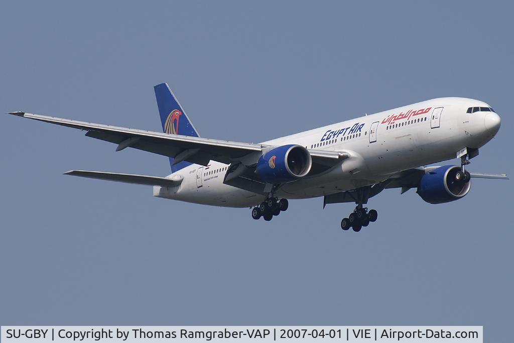 SU-GBY, 2001 Boeing 777-266/ER C/N 32630, Egypt Air Boeing 777-200