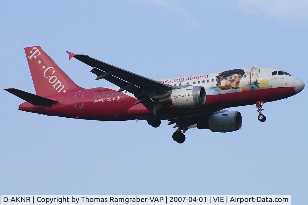 D-AKNR, 2000 Airbus A319-112 C/N 1209, Germanwings Airbus A319