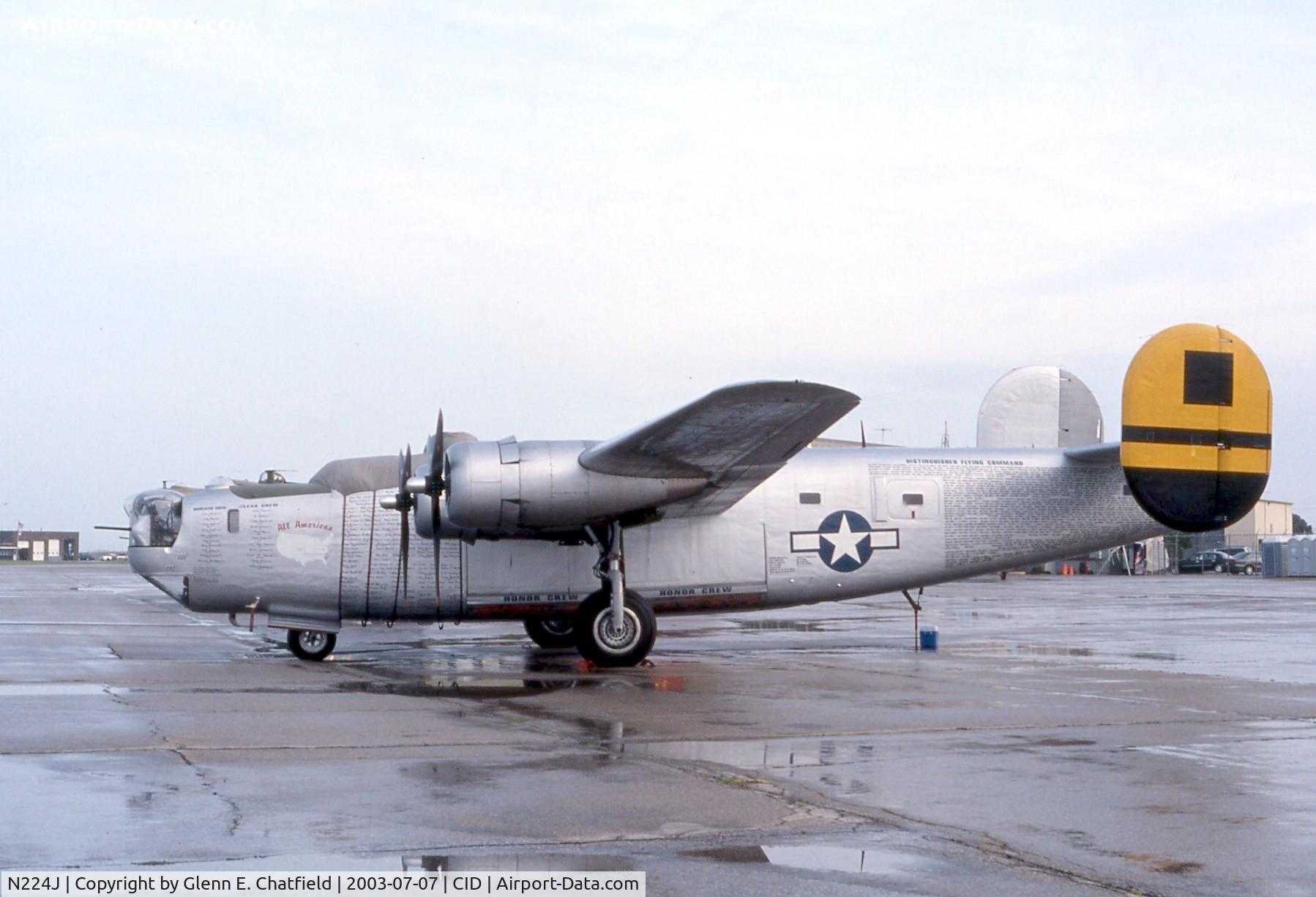N224J, 1944 Consolidated B-24J-85-CF Liberator C/N 1347 (44-44052), Early morning foggy atmosphere