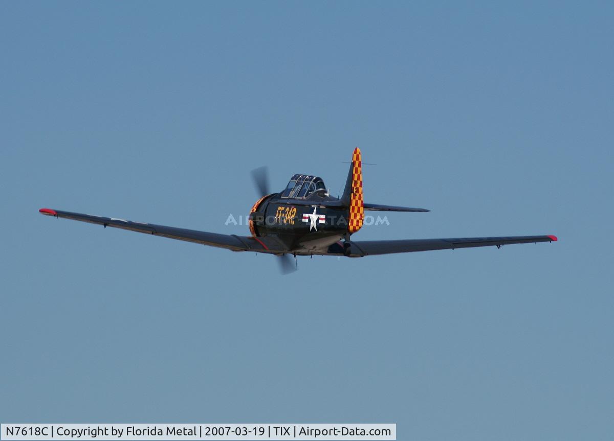 N7618C, 1949 North American AT-6G Texan C/N 168-529 (49-3405), AT-6