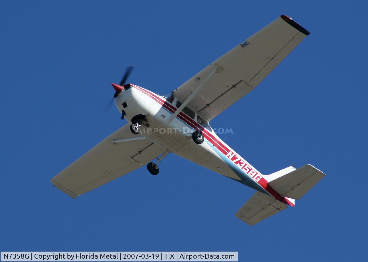 N7358G, 1970 Cessna 172K Skyhawk C/N 17259058, Cessna 172K