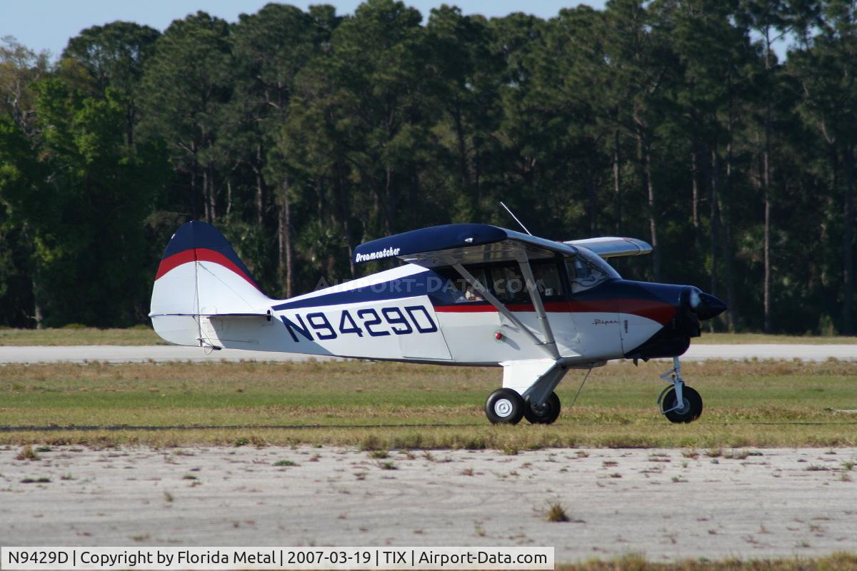 N9429D, 1958 Piper PA-22-160 Tri Pacer C/N 22-6403, PA-22