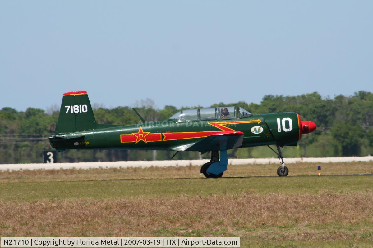 N21710, 1969 Nanchang CJ-6A C/N 2532059, CJ-6