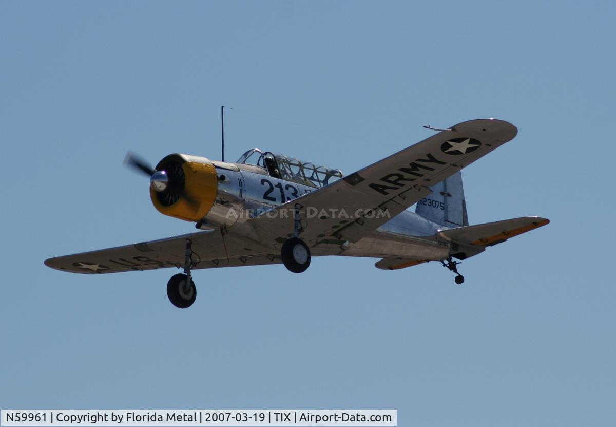 N59961, 1942 Consolidated Vultee BT-13A C/N 7722, BT-13A