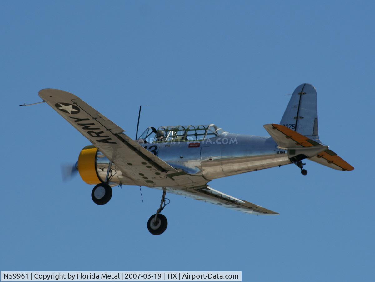 N59961, 1942 Consolidated Vultee BT-13A C/N 7722, BT-13A